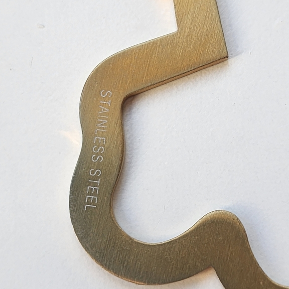 Stainless Steel Colorful Golden Pendant - Picture 5 of 6